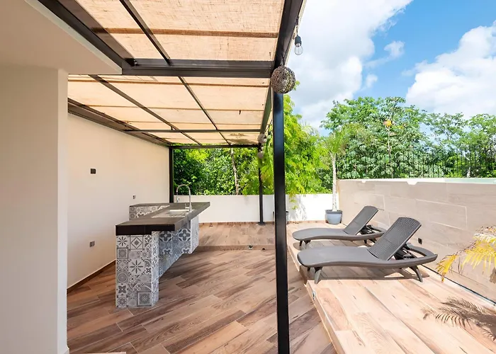 Departamento Amplio Con Balcon Y Mini Alberca Privada Apartment Tulum